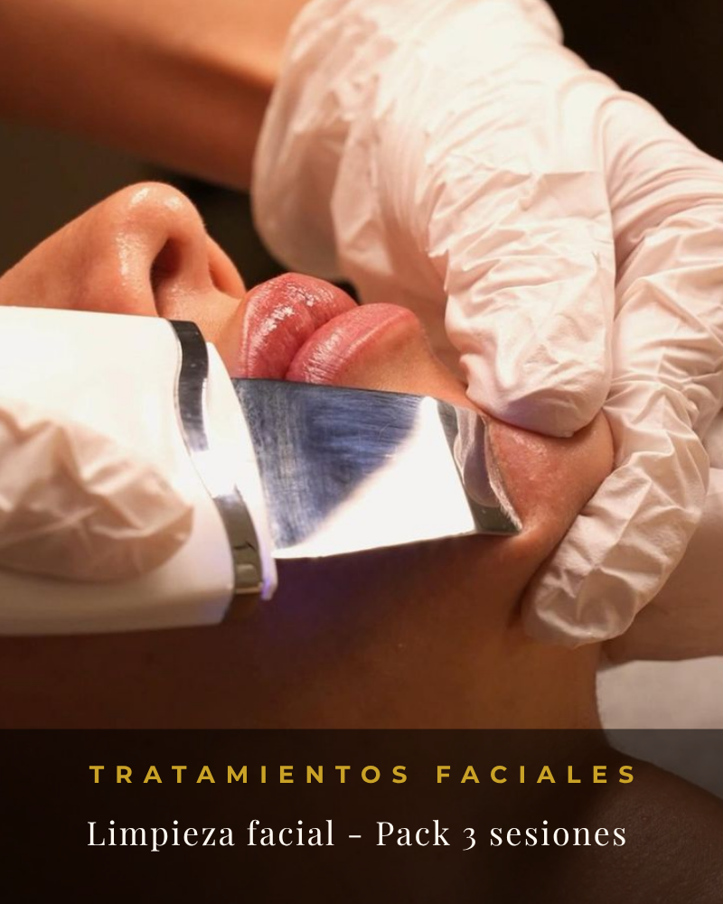 pack 3 limpieza facial profunda
