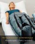 Pack 3 sesiones presoterapia piernas